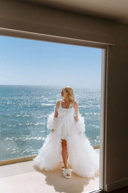 Kelsey Tulle Bridal Robe
